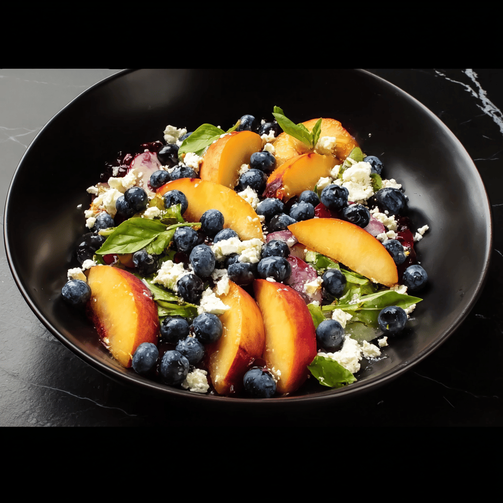 Blueberry Peach Feta Salad: The Ultimate Fresh Summer Salad You’ll Love