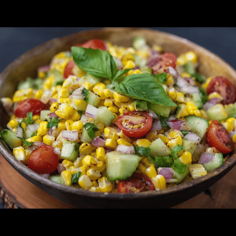 Summer Fresh Corn Salad: The Ultimate Summer Salad for Every Table