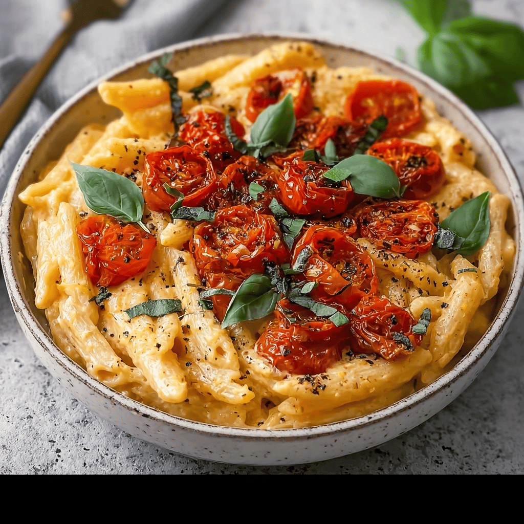 Roasted Tomato and Garlic Ricotta Pasta: A Creamy Burst of Summer Flavor