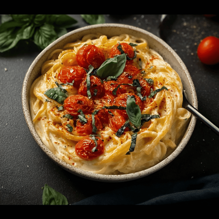 Roasted Tomato and Garlic Ricotta Pasta: A Creamy Burst of Summer Flavor