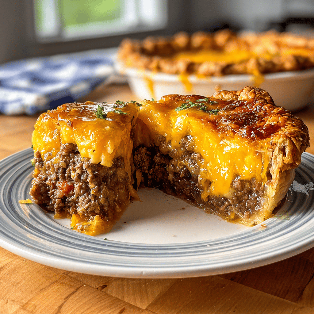 Irresistible Pioneer Woman-Inspired Cheeseburger Pie Recipe