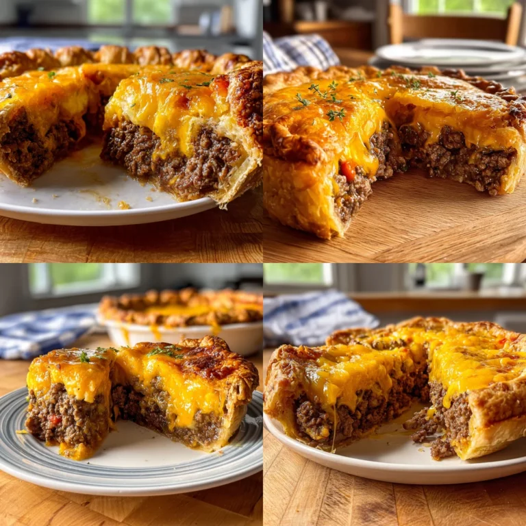 Irresistible Pioneer Woman-Inspired Cheeseburger Pie Recipe