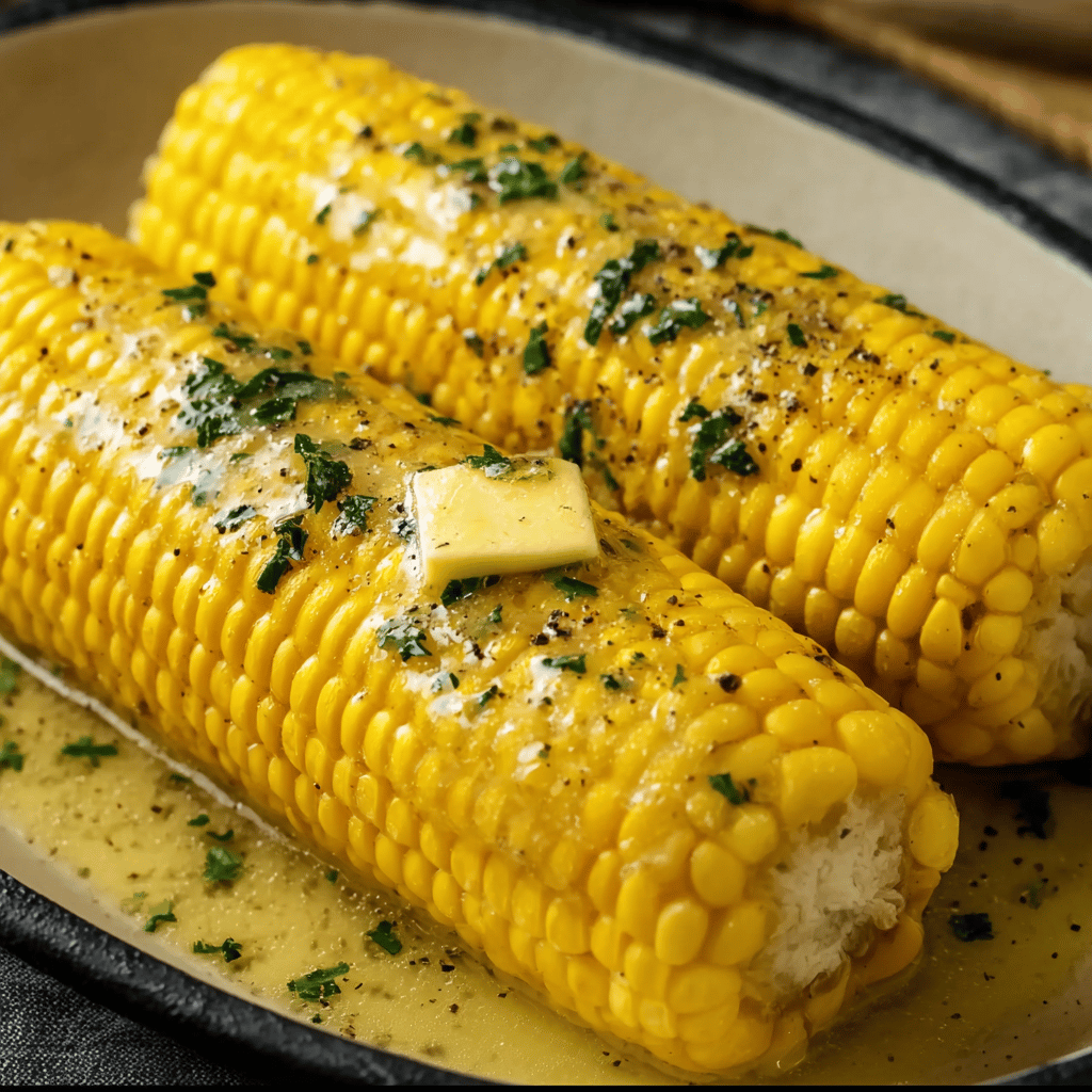 Garlic Parmesan Corn on the Cob