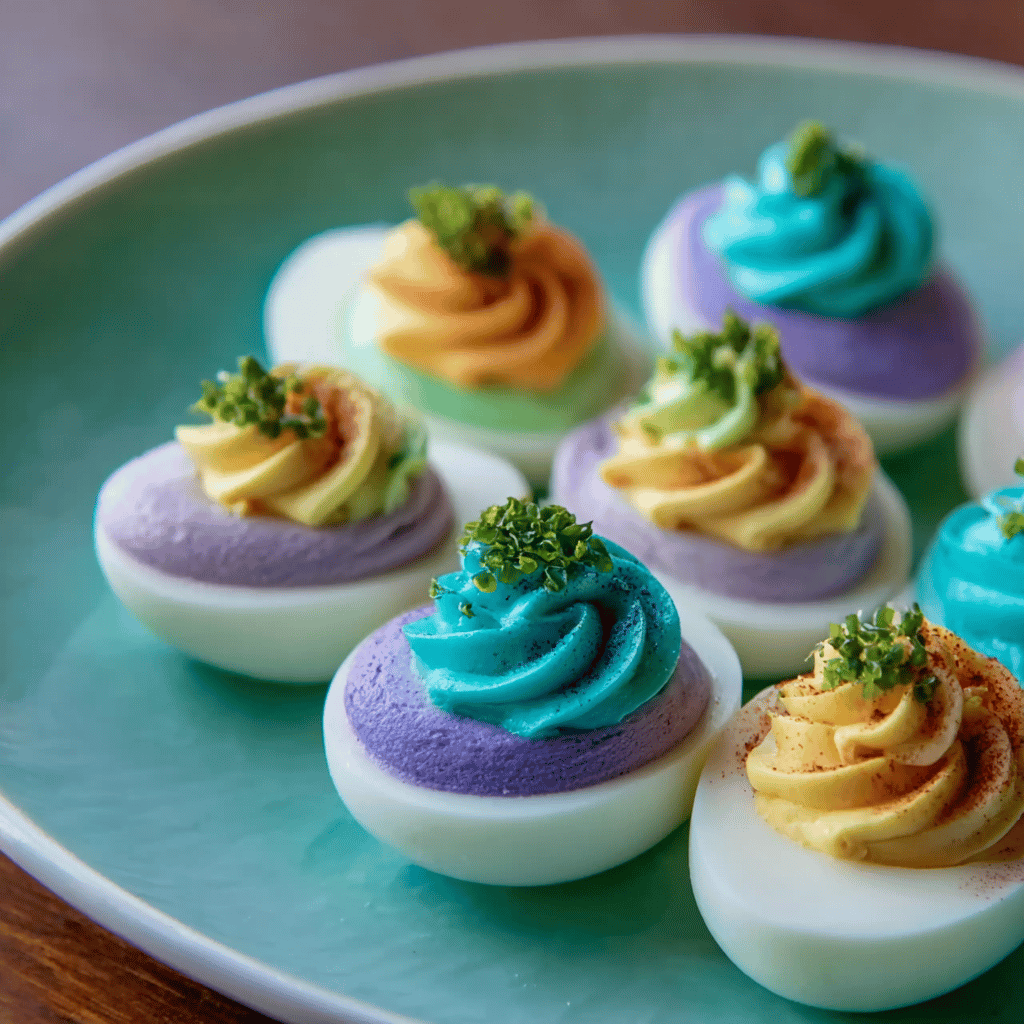 Easter Deviled Eggs Recipe