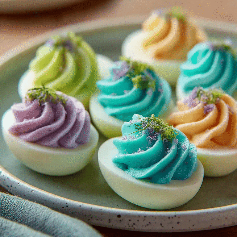 Easter Deviled Eggs Recipe