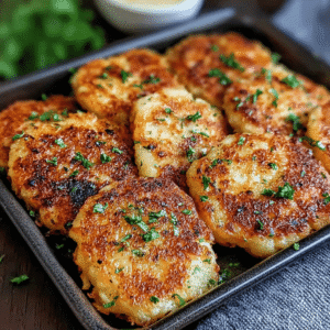 Crispy Chicken Fritters