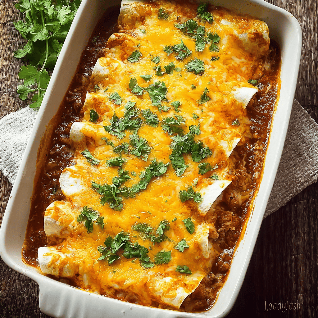 Mouthwatering Beef Enchiladas with Homemade Red Sauce