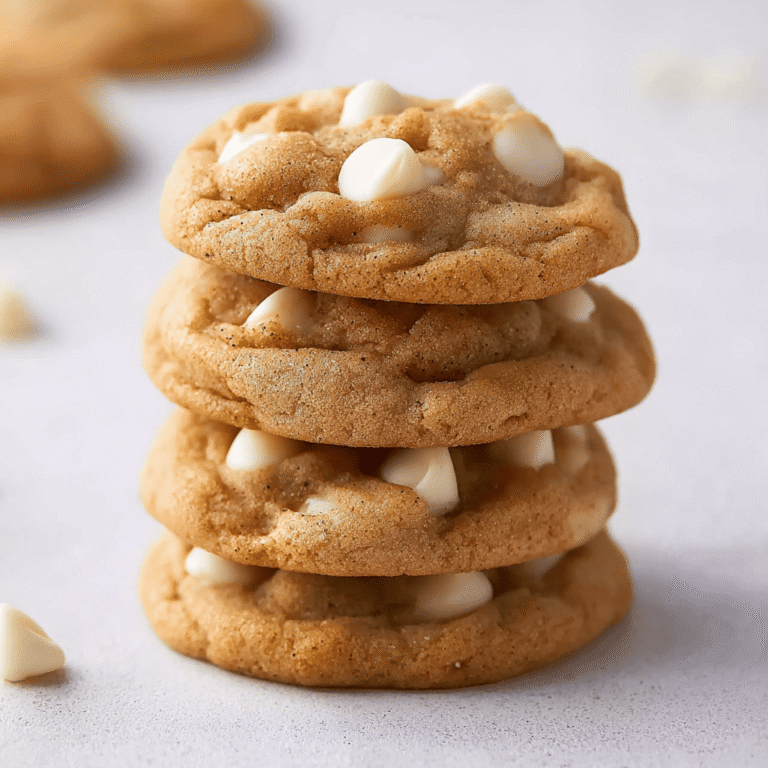 Classic White Chocolate Pumpkin Snickerdoodles