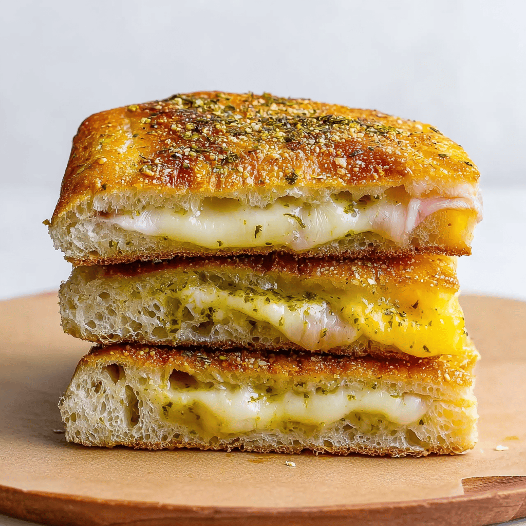 Tasty Mortadella Focaccia