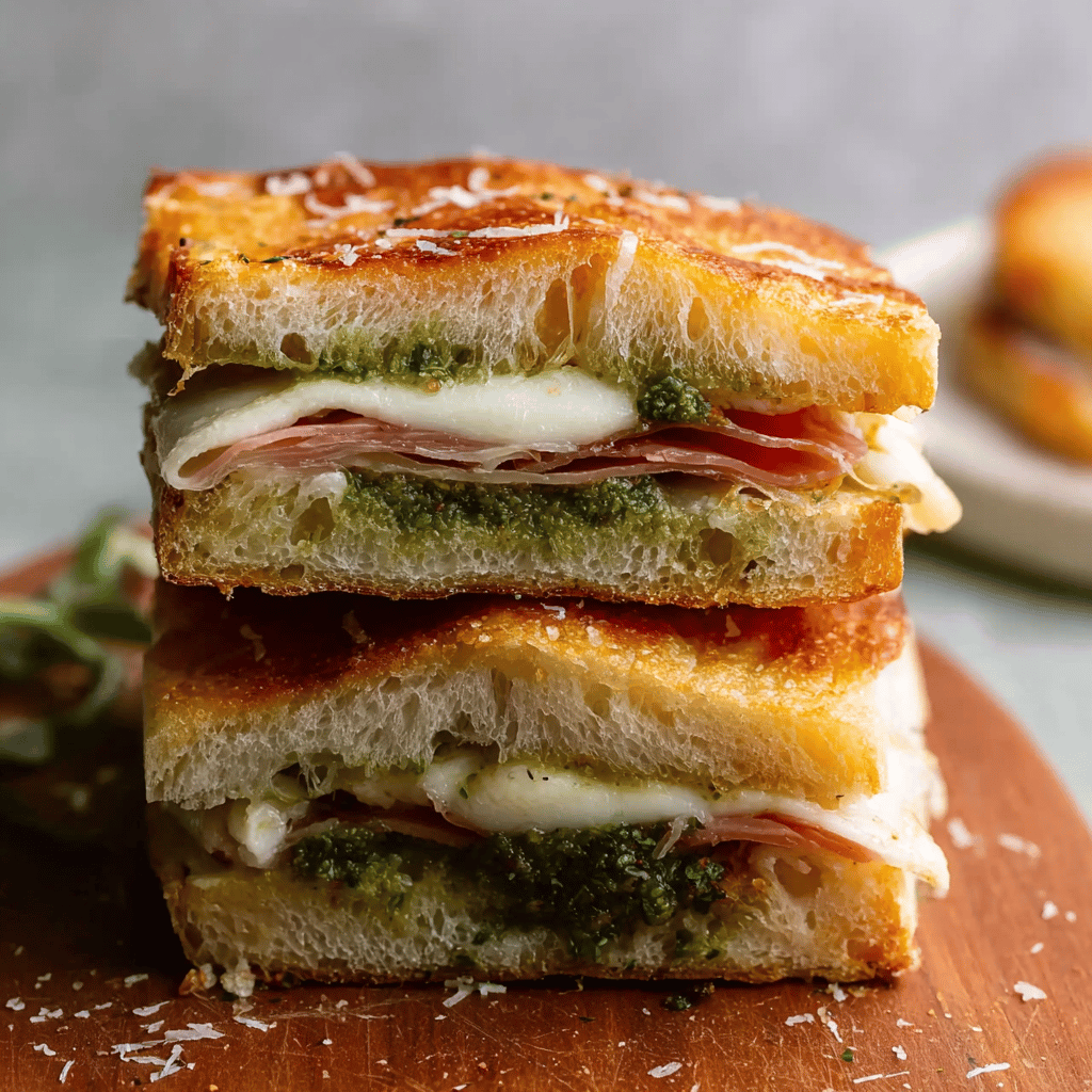 Tasty Mortadella Focaccia