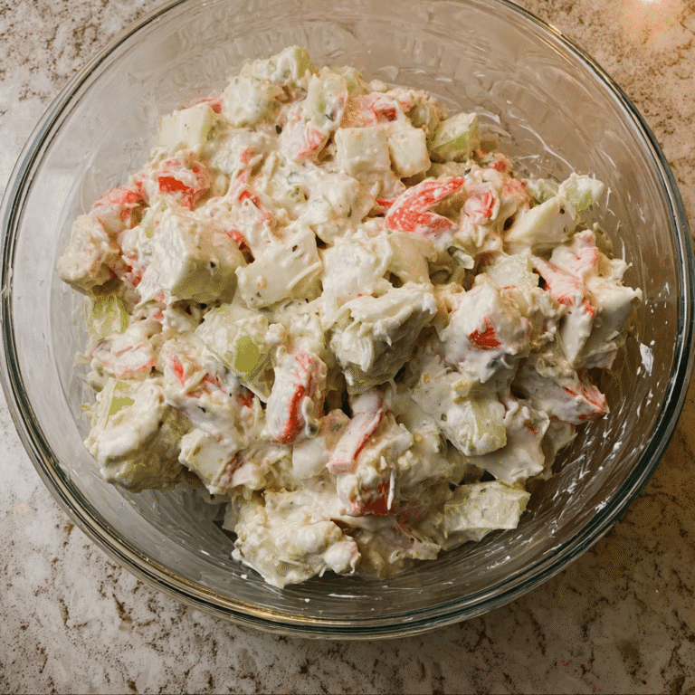CRAB SEAFOOD SALAD