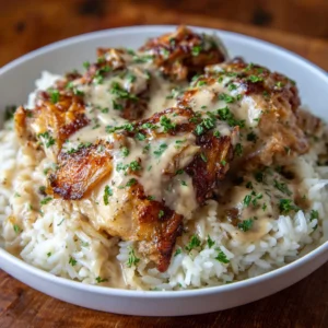 Best Smothered Chicken and Rice: A Cozy Family Favorite