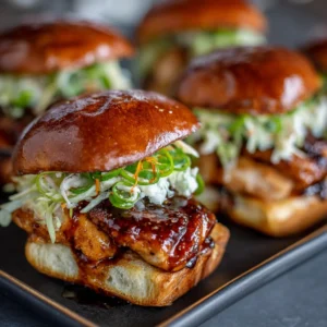 Hot Honey Chicken Sliders