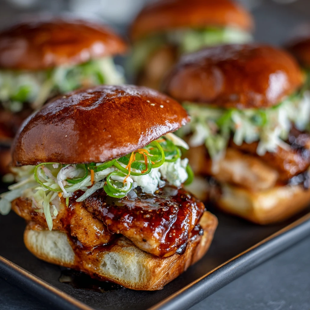 Hot Honey Chicken Sliders