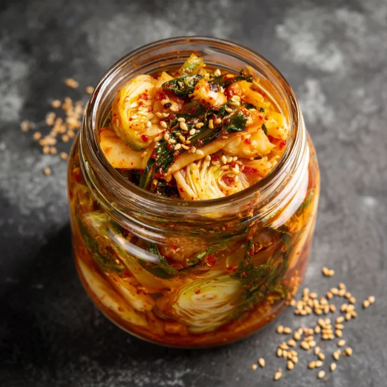 Korean Fermented Cabbage Kimchi