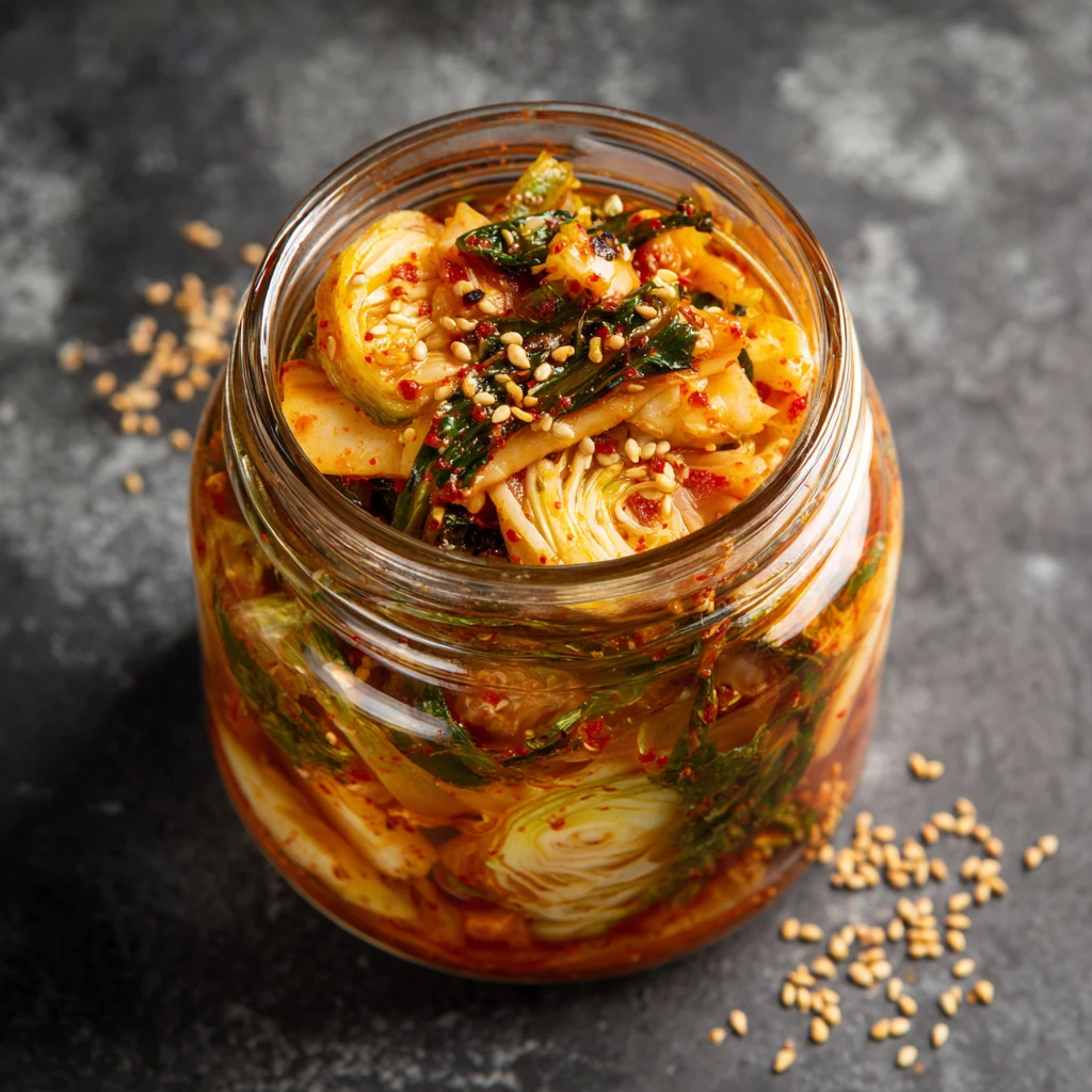 Korean Fermented Cabbage Kimchi