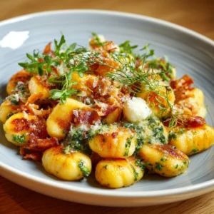 Luxury Gnocchi Dish : Millionaire Gnocchi Recipe