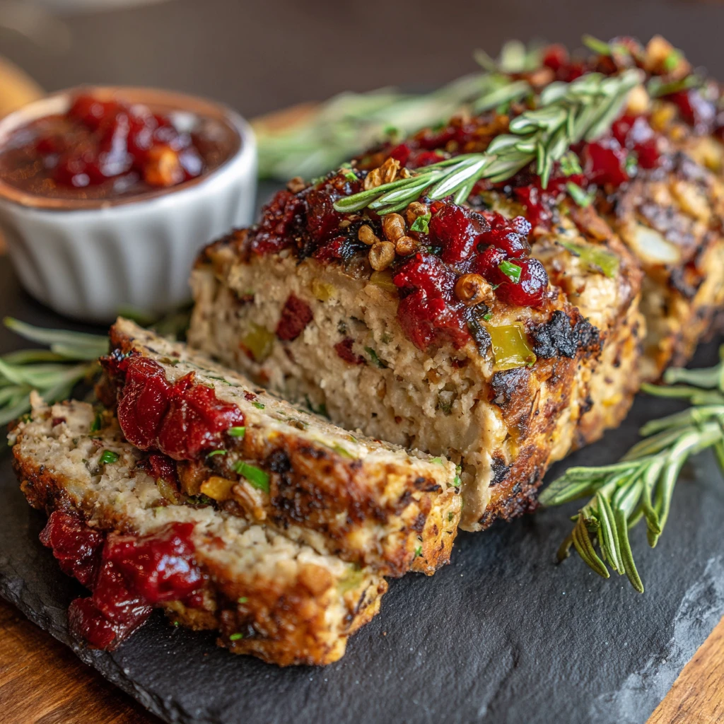 Turkey Stuffing Meatloaf
