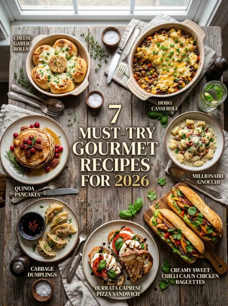 7 must-try gourmet recipes